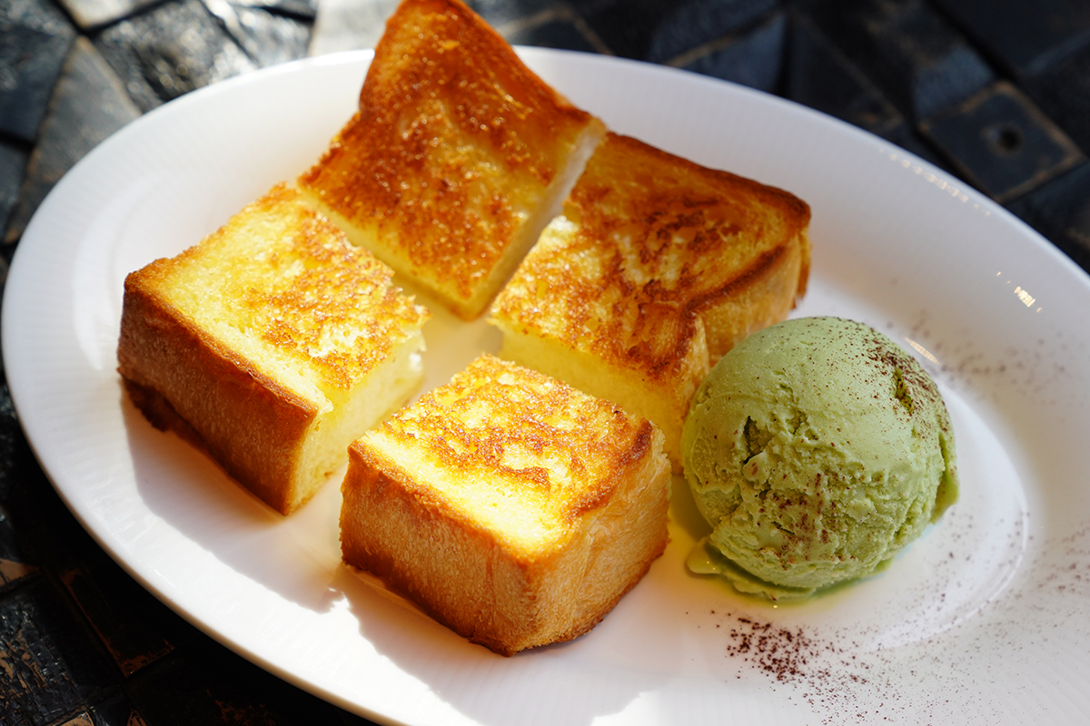 Butter Ice Cream Toast