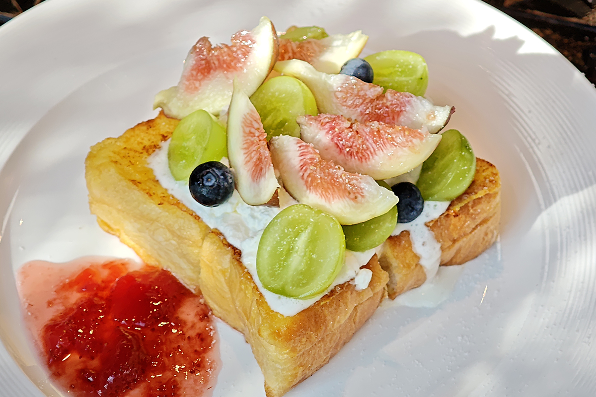 Seasonal Fruit Toast